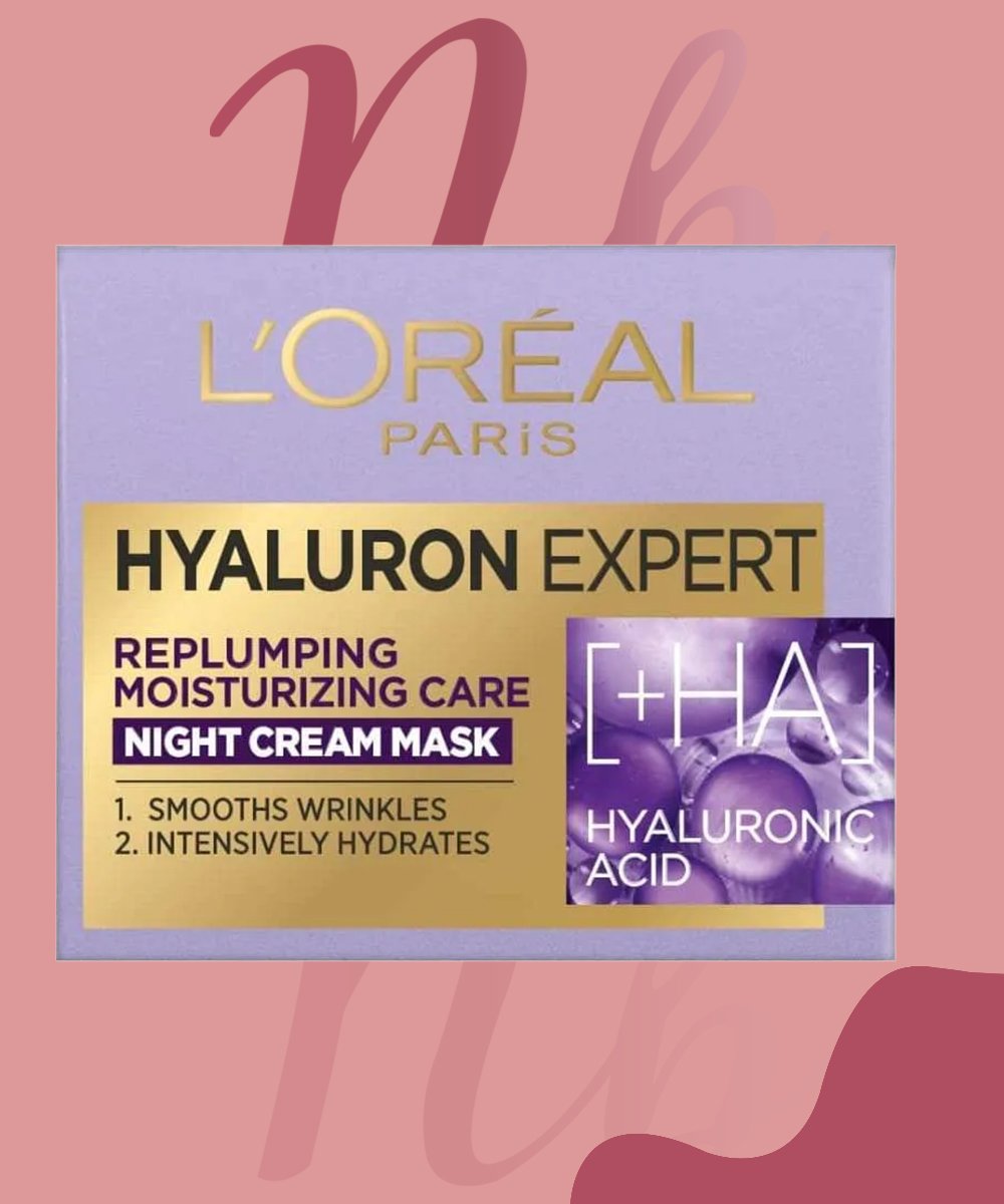 LOREAL HYALURON EXPERT NIGHT CREAM MASK (+HA) 50ML