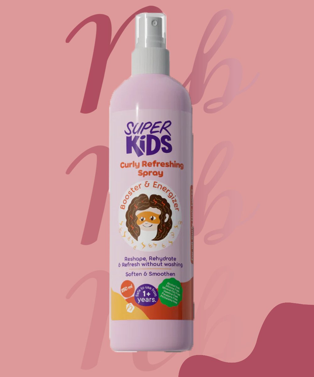 SUPER KIDS CURLY REFRESHING SPRAY 250ML