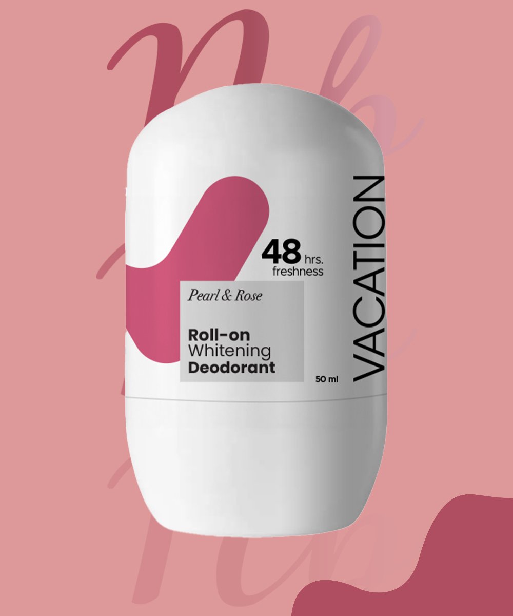 VACATION DEOD ROLL ON WHITENING (PEARL&ROSE) 50ML