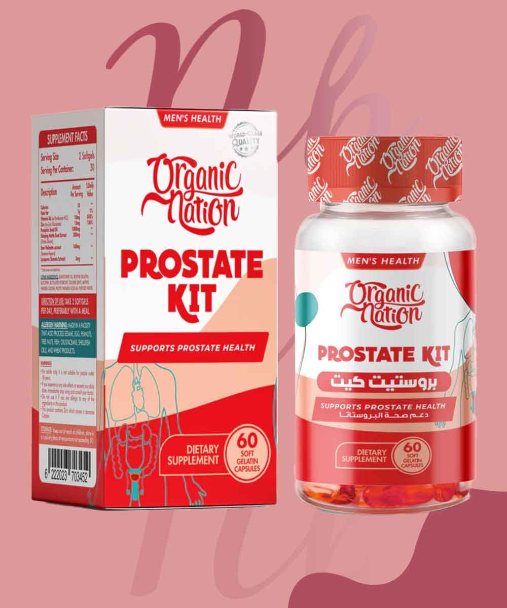 ORGANIC NATION PROSTATE KIT 60 CAP