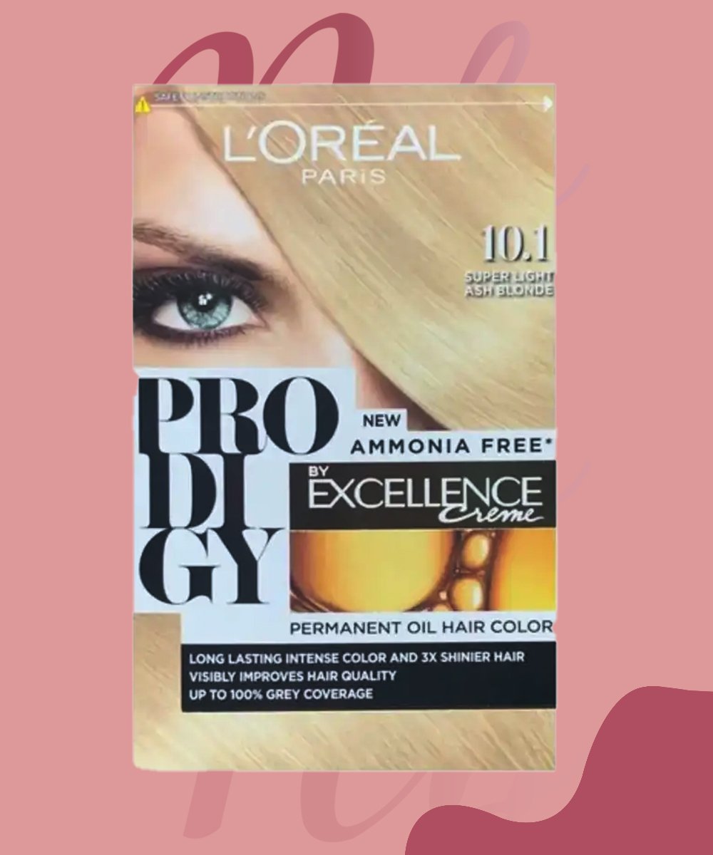 LOREAL PRODIGY HAIR COLOR NO (10.1)SUPER LIGHT ASH BLOND