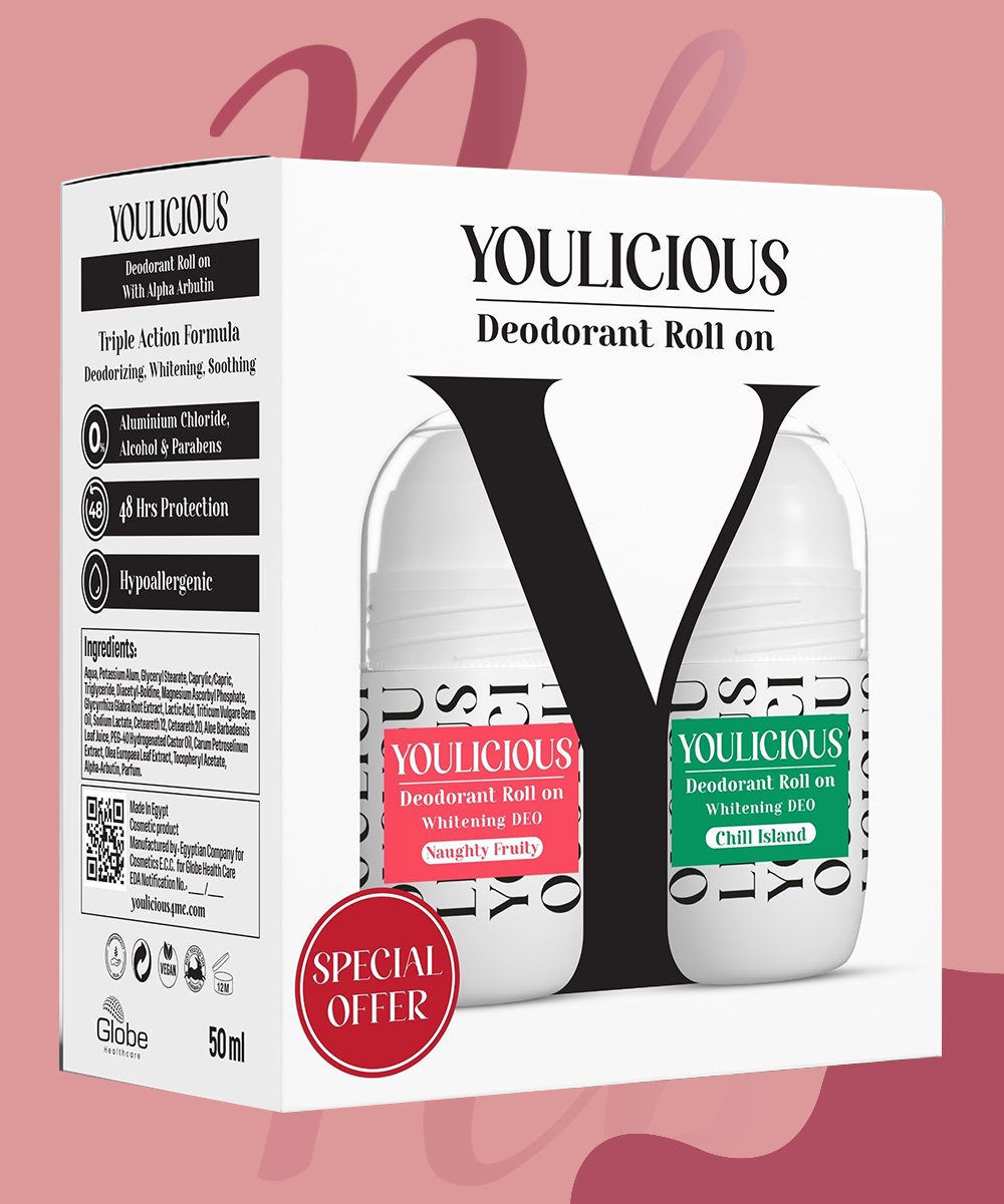 YOULICIOUS DEOD ROLL-ON (FRUITY&CHILL ISLAND) 1+1 50ML