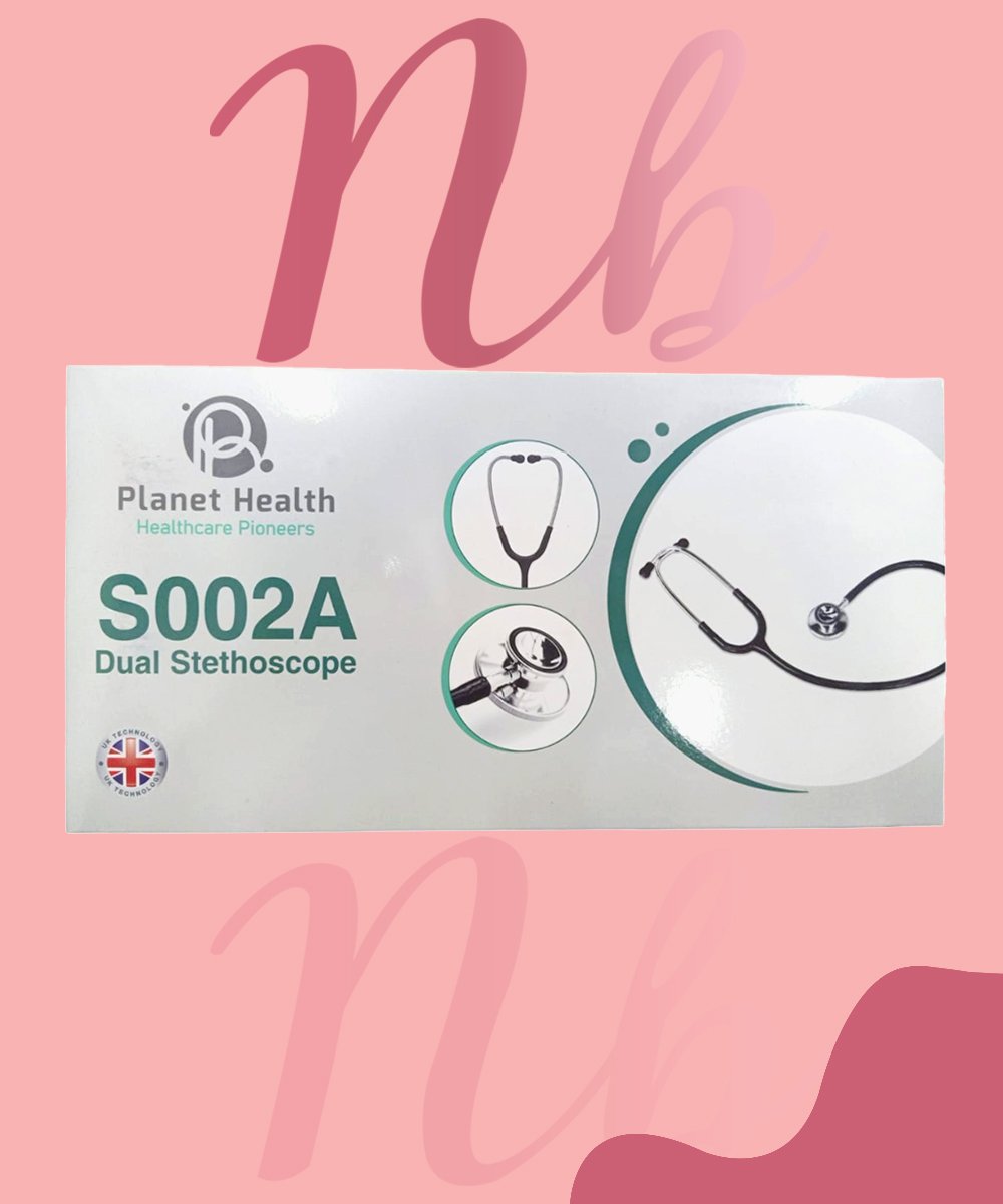 PLANET HEALTH DUAL STETHOSCOPE (S 002 A) سماعة