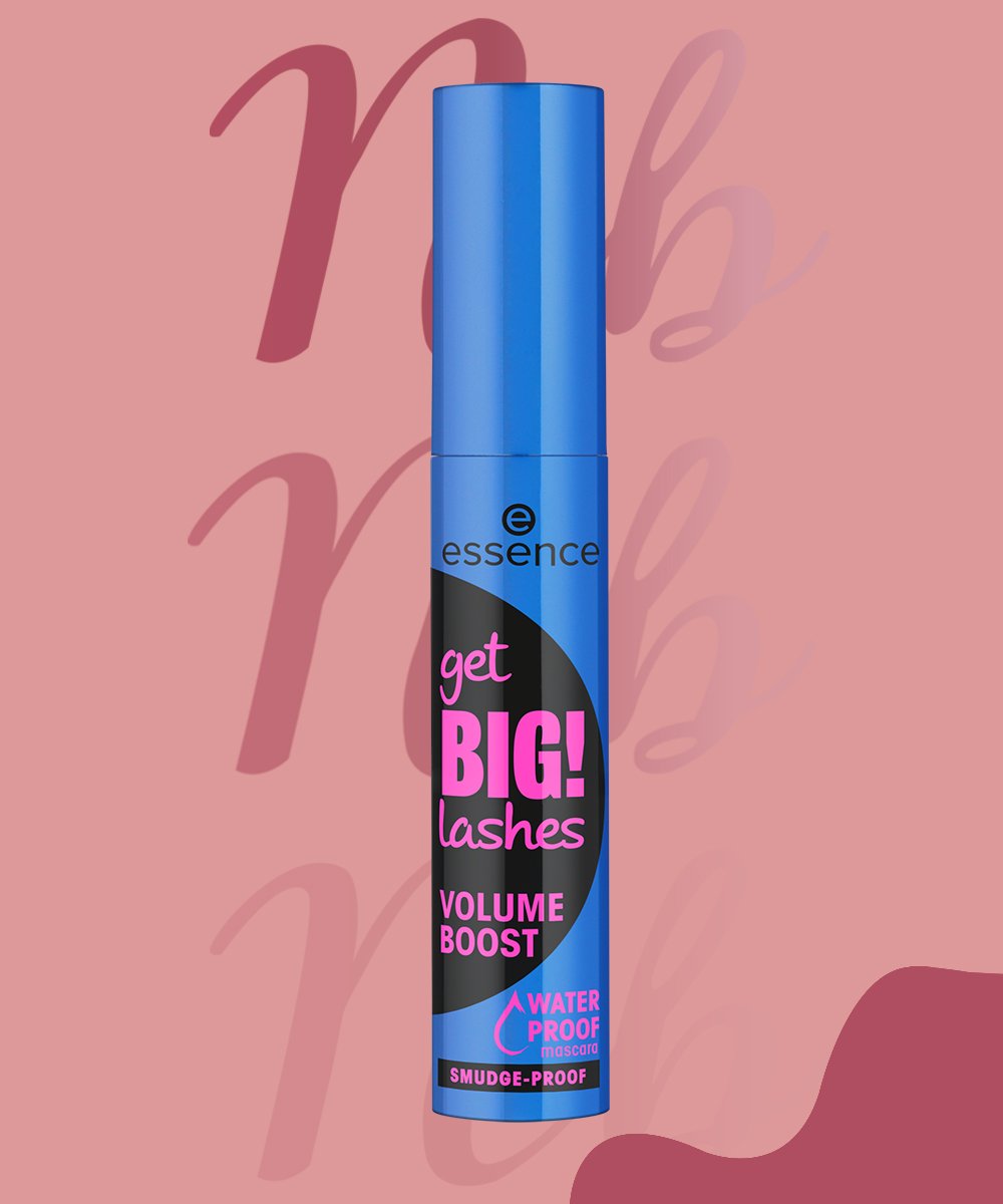ESSENCE MASCARA VOLUME BOOST GEL BIG LASHES WATER PROOF BLUE 12ML