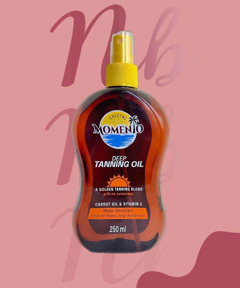 MOMENTO CARROT OIL DEEP TANNING 250ML